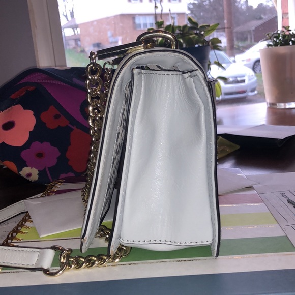 Rebecca Minkoff Love Crossbody white handbag purse - Picture 9 of 9
